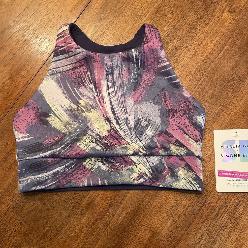 NWT Athleta Simone Biles Sports Bra
